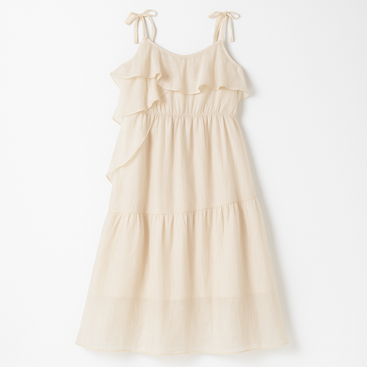 [088]MS Women's Resort Halter Dress Yunnan Travel Photo Forest Style Fairy Dress Sanya Beach Sand Dress