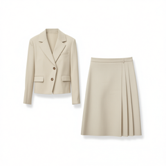 [196]G    LINGMOON Arimoons Professional Interview Suit for Women Petite Formal Set Commuter Workplace Teacher Coat for Women