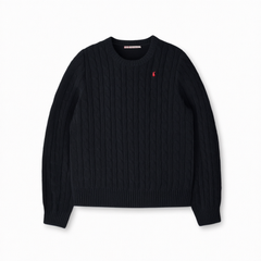 [981]GG    summer new colorful round-neck pullover wool cashmere cable-knit sweater