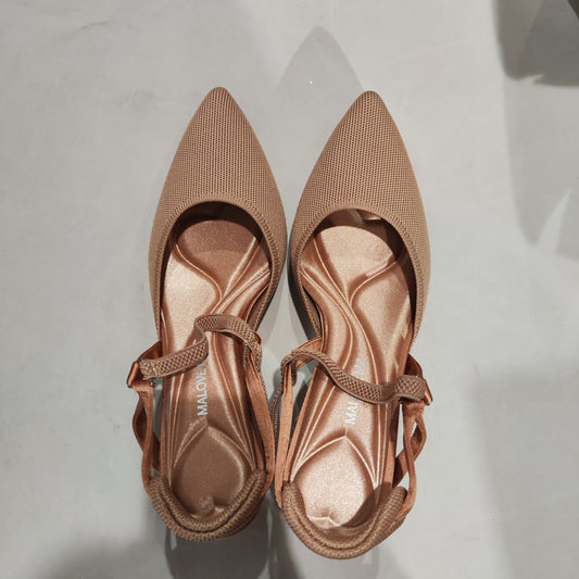 [771]GM    Peep-Toe Sandals for Women 2025 New Style Fashionable High Heels with Thin Stiletto Heels, Pointed Toe and Backless Single Strap Design