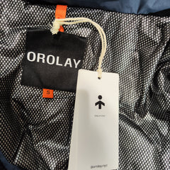 [966]G   OROLAY Classic Winter Men's Down Jacket with Hood and Large Pockets, Warm and Stylish