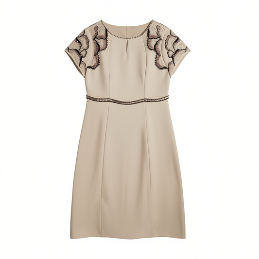 [040]G    [Party Price] Happy Mother-in-Law Wedding Party Dress, Everyday Wearable for Young Moms, Elegant Banquet Gown and Noble Wedding Attire, 2025