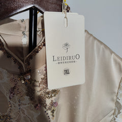 [680]G   Letiru "Chu Zhen" Mother's Wedding Banquet Gown, Bridal Mother Attire, New Chinese Style Light Luxury Elegant Dress (New Arrival)