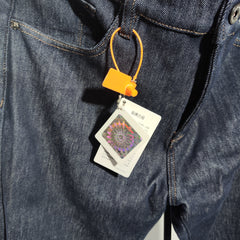 [722]G    Kuraishi Kaju American Heavyweight Black Men's Jeans Amekaji Loose Straight-Leg Pants