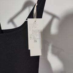 [696]G   Fragile Heart Boutique Black and Pink Contrast Color Spaghetti Strap Sleeveless Dress Patchwork Tulle Puff Skirt