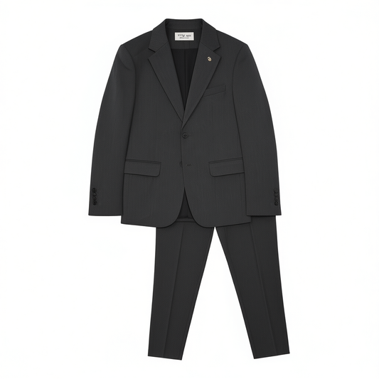 [316]G    Romon Men's Grooming Suit Men's Business Professional Formal Wedding Dress Casual British Style Slim Fit Suit