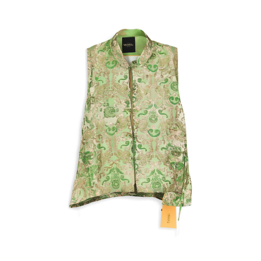 [364]GG      New Chinese Style Vest for Women: Autumn-Winter Waistcoat with High-End National Style