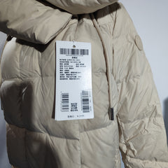 [386]GG   Winter New Arrival Feminine Slim-Fitting Hooded Over-Knee Long Down Jacket