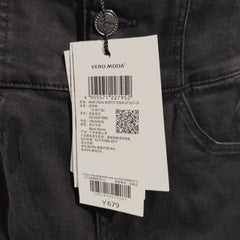 [854]G 【Party Price】Vero Moda Jeans  Early Summer New Removable Suspenders Corset High-Waisted Bootcut Cotton-Blend Soft Stretch
