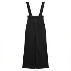 [854]G 【Party Price】Vero Moda Jeans  Early Summer New Removable Suspenders Corset High-Waisted Bootcut Cotton-Blend Soft Stretch