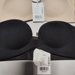 [348]G    [Carnival Price] Zhu Xudan's Same Style Xinmian Second Generation Front-Closure Bandage Bra for Women, Small Chest Push-Up Seamless Non-Slip Strapless Bra