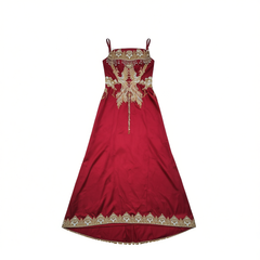 [491]G    Mingshang Sha "Beauty Drunk" Chinese-style Heavy Work Toast Dress New High-end Embroidered Bride Wedding Engagement Dress