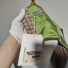[556]G    NOTHING NINE Morning Zen Plaid Vest