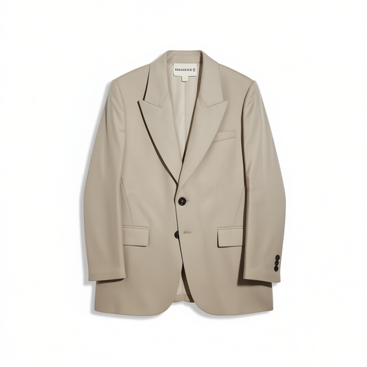 [317]G    Natural Elegance / Collection Series [French Fine Count Twill Linen] Blazer