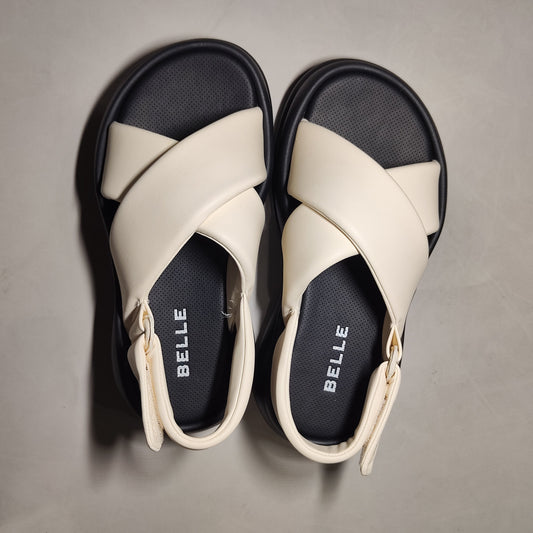 [478]GM     Women's Sports Sandals, New Mom Shoes, Roman-Style Sandals with Thick Sole, Wearable Slides B1850BL4