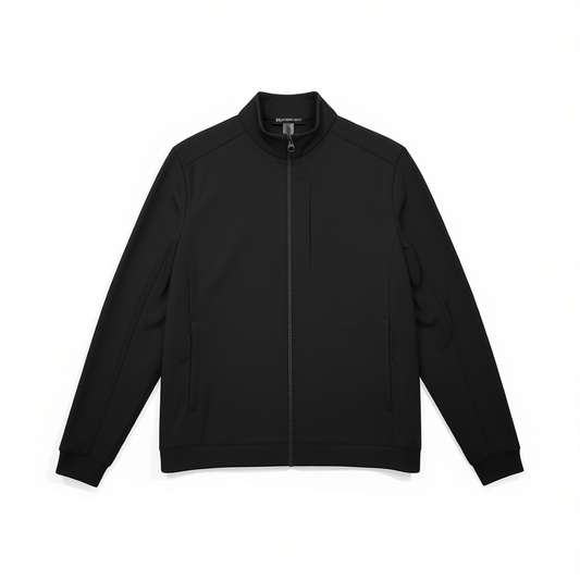 [027]GM    Autumn/Winter Men's Stand-Collar Casual Commuter Thickened Softshell Jacket 7661