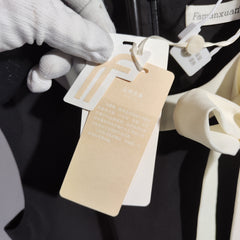[962]M    [Piano Dress] Faman Hugo Heida Style Black Bow Vest Dress for Women, New Little Black Dress for Petite Women