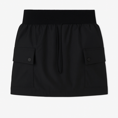 [165]GS  Promotional Price Quick-Dry Workwear Short Skirt for Women Summer 2025 New Collection High-Waisted A-Line Slimming American-Style Gray Skirt