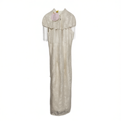 [736]MM  High-end Champagne Chinese-style Qipao & Evening Gown, Traditional Style Dress for Marriage Registration, Bridal Toast & Homecoming Banquet