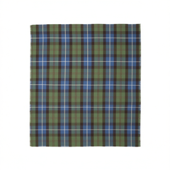 [905]GM    270cm Length 115cm Width UK Robust Blue-Green Checkered Crisp Cotton Fabric