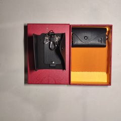 [314]GG    Key Case for Men & Women,  Large Capacity Bag/Card Holder 2-in-1 Mini Car Storage Organizer