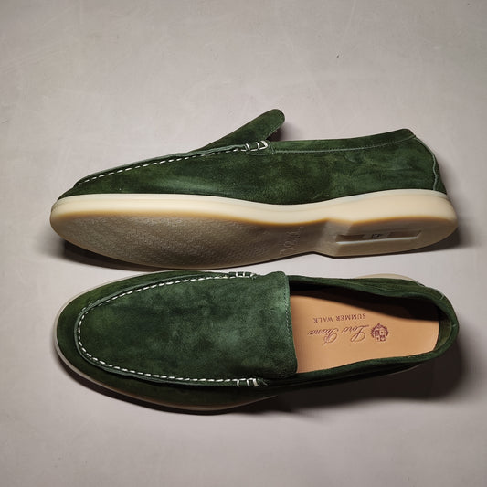 [418]GM    Men's Loafers Casual Flat Slip-On Lazy Shoes British Comfortable Retro Versatile Men's Shoes