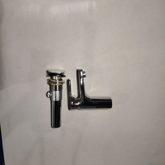 [507]GG    Brass lift bar faucet for bathroom sink washbasin with lower body for cold and hot water mixer valve