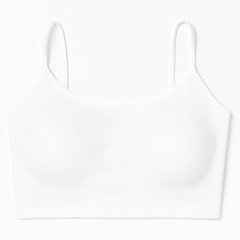 [190]NS Bailieya 2348 Summer Mango Cup Cooling Comfort Lightweight Lifting Top Adjustable Thin Straps Thin Style Underwear Elegant Back Crop Top