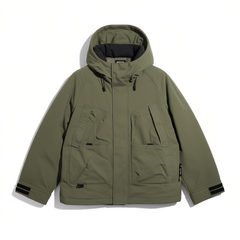 [760]G     [Madness Price] [Same Style as Wang Yibo] Yaya Workwear Down Jacket for Men and Women Winter  Outdoor Windproof Couple Coat