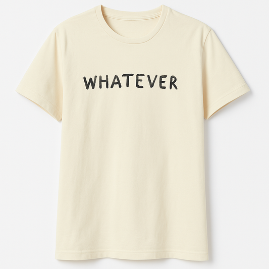 [194]MS Women's Summer New Arrival Post-Apocalyptic Style Distressed Letter Print Round Neck Loose Fit Short Sleeve T-Shirt, Same Style as R13