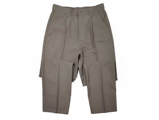 [526]MG  Hong Kong Trendy Brand Men's Summer Loose Straight-Fit Casual Linen Pants Vintage Cotton-Linen Pants with Soft Drape