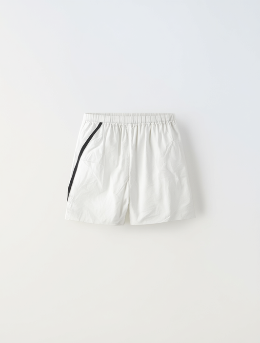 [289]GM   Golden Mushroom Good Girl / Miu Zi Xiao Bai Hua Shirt + Skirt Pants Age-Defying Set Summer Oxygen Beauty