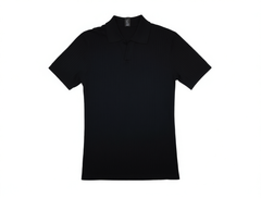 [864]MM YUXIAN Vintage American Ribbed 100% Cotton V-Neck Seagull Collar Knit Short-Sleeve Men's T-Shirt Casual Business Spring and Summer