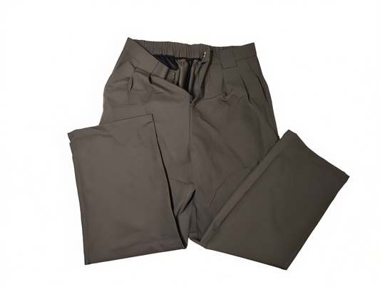 [331]GM  Yule Zhi 3D Pleated Loose Straight-Leg Laid-Back Trousers for Men Textured Slimming and Tall-Looking Casual Long Pants with Relaxed Feel