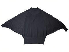 [161]MG  [Laoban Zhou] French Avant-Garde Early Spring Laid-Back Elegance Bat-Wing Silhouette Top