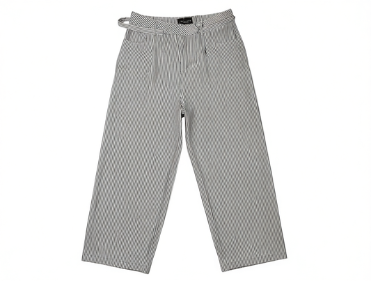 [803]MM ONLPP Vintage American Stripes Straight Leg Suit Pants for Women Cleanfit High-End Casual Slimming Matching Couple Pants