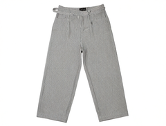 [803]MM ONLPP Vintage American Stripes Straight Leg Suit Pants for Women Cleanfit High-End Casual Slimming Matching Couple Pants