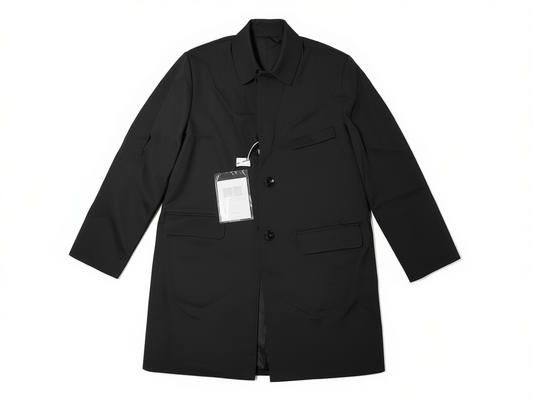 [055]MG   2025 Spring and Autumn Women's New Style Loose Fit Korean Hong Kong Style Influencer Interview Black Suit Blazer for Petite