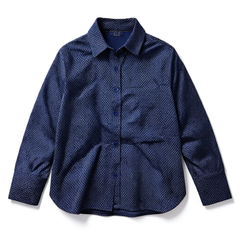 [799]MM  ¡¾Promotional Price¡¿Fine Checkered Print Women's 2025 Spring New Arrival Stylish Long-Sleeve Shirt Loose-Fitting Base Layer Top