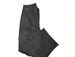 [736]GN   [Heavy-Duty Stone-Washed Workwear] cleanfit retro heavy-duty 3D pocket straight-fit loose stone-washed work pants