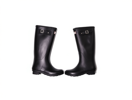 [324]NM Yi Mengling's Same Style Fashion Outdoor Rain Boots for Women Non-Slip Waterproof High-Cut Long Boots