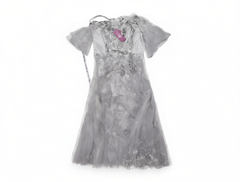 [187]GN  Plus Size Evening Gown Bridesmaid Dress for Plus Size Women 100kg Mother Wedding Banquet Slimming Cover Arms Hide Belly Short Stature