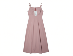 [958]GM   Dushu Plus Size Women's [Shaping Series] Apple/Pear Shape Tailored Summer Strapless Waist-Tailored Slimming Dress