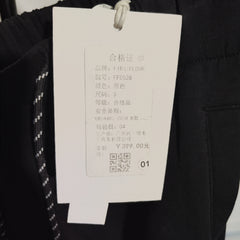 [768]GM   Soft Air-Layer Drawstring Sweatpants, Versatile Drape Silhouette, Casual Straight-Leg Tracksuit Pants
