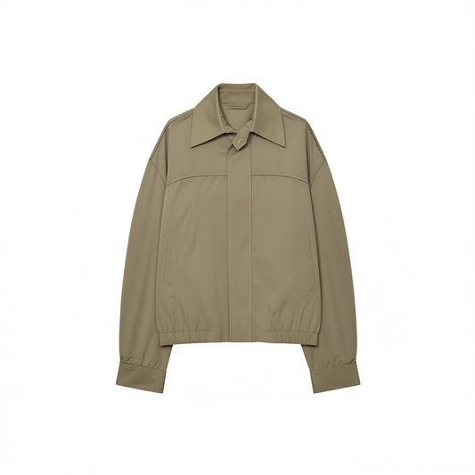 [222]GG     Wrinkle-Resistant Structured Jacket Coat for Women