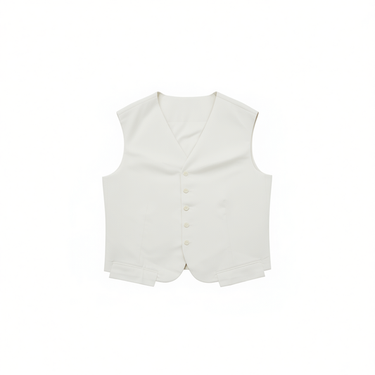[161]GG     Chic Elite V-Neck Front-Button Versatile Layering Vest