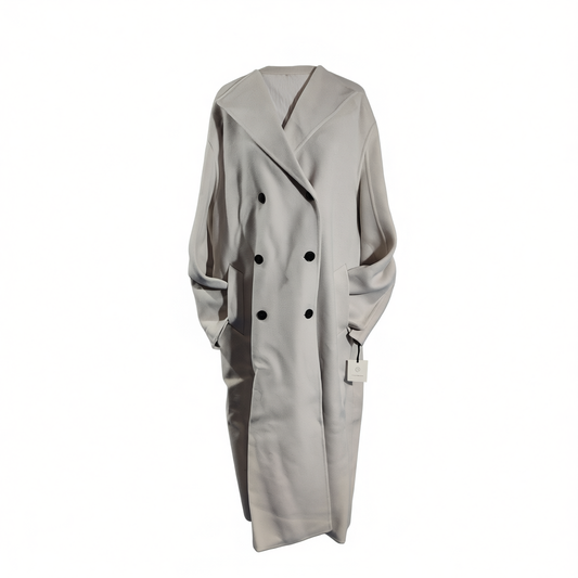 [297]GM   Cashmere Double-Breasted Handmade Double-Faced Wool Coat for Women, Small Stature, Overcoat