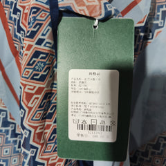 [288]GG     Light Blue Beach Robe/Slip Dress for Women with Pleated Midi Skirt