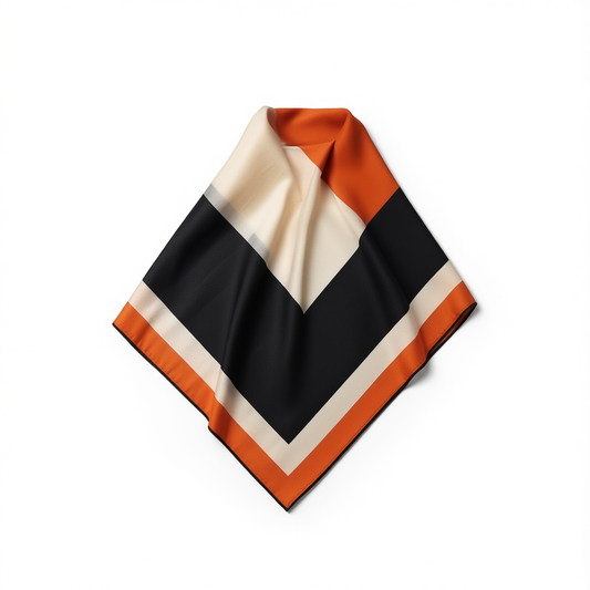 [711]G   Simple & Elegant Autumn-Winter Herringbone Pattern Silk Wool Large Scarf for Office Air Conditioning Velvet Two-in-One Scarf and Shawl