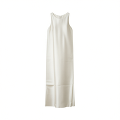 [039]G     LiHuiEr  [Jianwu] Off-white  vest dress